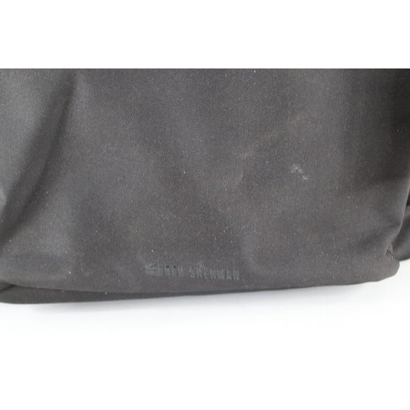 Ben Sherman Big Logo Spell Out Leather Strap Buckle Top Backpack Book Bag Pack main image 9